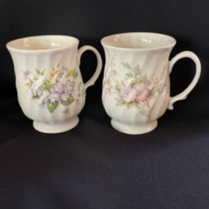 2 Bone China Teacups